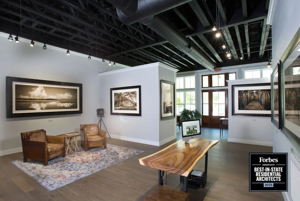 Interior of an award willing residential space